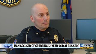 GRPD ‘Hero’ 12yearold escapes stranger at bus stop [upl. by Conley172]