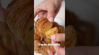 Hacemos estas papas acordeón en la querida Airfryer🥔✨ [upl. by Dougal]