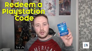 How to Redeem a PlayStation Gift Card or Code [upl. by Nylednarb]