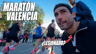 MARATÓN VALENCIA 2023  ¿POR QUÉ NO CORRÍ [upl. by Ellenohs785]