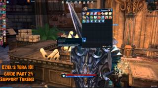 Eziels Tera 101 Guide Part 24  How to Spend Support Tokens [upl. by Caitlin]