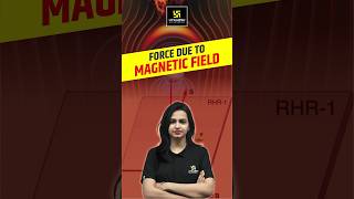 What is Magnetic Field  Force Due to Magnetic Field shorts  Jyotsna Maam [upl. by Dudden]