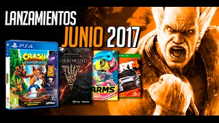 Lanzamientos de videojuegos en el mes de junio [upl. by Neimad]