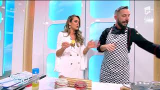 Rețete la Prietenii de la 11 Chef Cosmin Toma a gătit Tagliatta de vită [upl. by Ylrebmek]