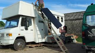 Horsebox Conversion Solar Setup [upl. by Brote]