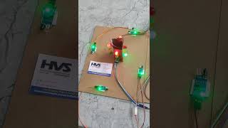 Traffic signal lights inspireawardproject electronic sensorproject arduinouno [upl. by Nedac273]