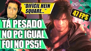 FINAL FANTASY XVI NO PC  TESTE GRÁFICO NA GEFORCE RTX 4080 E RTX 4060 [upl. by Bekaj349]