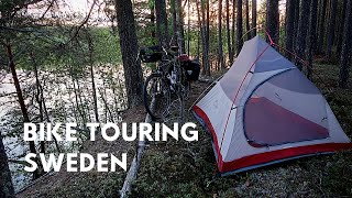 Made It Back To The Vindel River Bike Trail  Bicycle Touring Sweden Day 2 [upl. by Rudd]