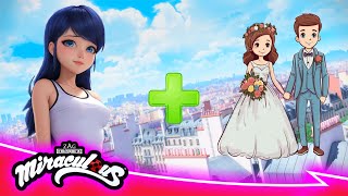 MIRACULOUS LADYBUG CHARACTERS AS MARRIED COUPLE MOD 💍 [upl. by Alwin366]