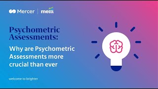 Psychometric Assessments Gauge Human Behaviour and Traits for Better People Decisions [upl. by Chelsey10]