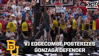 VJ Edgecombes MONSTER Dunk on Gonzaga Defender [upl. by Anu]