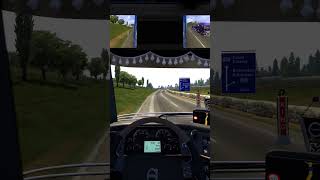 Overtaker VS Overtaker 🤣 ets2 eurotrucksimulator2 shorts [upl. by Eadwina931]