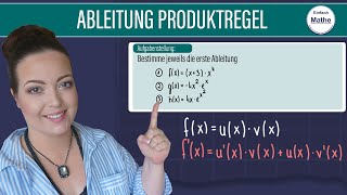 Ableitung mithilfe Produktregel und Kettenregel  mit und ohne eFunktion [upl. by Kcaj]