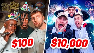 SIDEMEN 10000 vs 100 NEW YEARS EVE [upl. by Oicelem608]