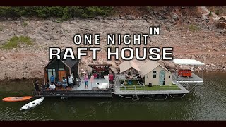 Thailand⛵One night in Raft house ⛵ Srinakarin Lake  Kanchanburi Part 2 [upl. by Seaddon]