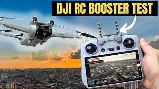 Can DJI RC Controller Range Extenders Improve Signal  Mini 3 Pro Test [upl. by Cozza443]