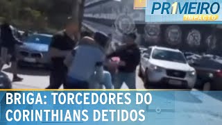 Torcedores do Corinthians armam emboscada para vascaínos antes de jogo  Primeiro Impacto 251124 [upl. by Collum]