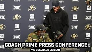 Coach Prime Gives Jimmy Horn Update amp is Interrupted by Travis Hunter [upl. by Jorin]