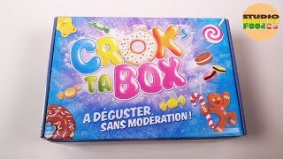 BONBONS Crok Ta Box Surprise Juin 2017  Studio Bubble Tea Food unboxing [upl. by Enom]