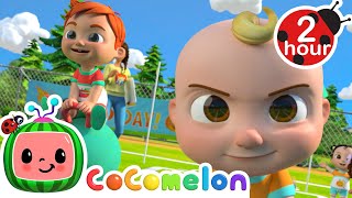 Field Day Song  Cocomelon  Moonbug Kids  Fun Zone [upl. by Kwasi]