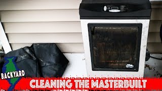 How to Clean the Masterbuilt Electric Smoker [upl. by Yknarf]