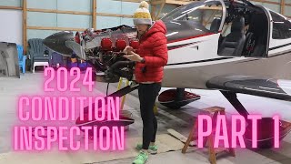 2024 Condition Inspection  Part 1 Vans RV10 [upl. by Onabru]