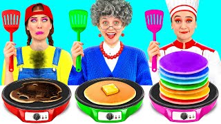 Me vs Grandma Cooking Challenge  Smart Gadgets vs Hacks by PaRaRa Challenge [upl. by Arlee]