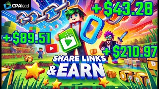 💸 Make Money FAST Sharing Game Mods amp Tips Get Paid Daily with CPAlead 🎮 [upl. by Giess]