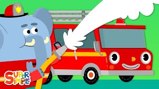 🚨 Fun Fire Rescue Team Song for Kids  Simple and Catchy Childrens Music [upl. by Antrim]