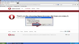 Free Download Opera Web Browser Software For Computers [upl. by Auqinom]