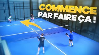 LES TACTIQUES de BASE DU PADEL [upl. by Adlihtam]