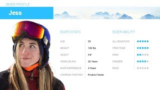 Jesss ReviewSalomon QST Lux 92 Skis 2019Skiscom [upl. by Aicilec]