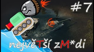 NEW Největší zmdi 7 Smrdíš Koupat 😷🏊🏼  World of Tanks [upl. by Yelena91]