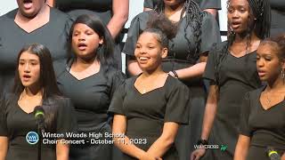 Winton Woods High School Fall Choral Concert  October 11 2023 [upl. by Holloway857]