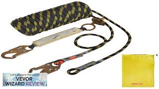 VEVOR Vertical Lifeline Assembly 055 x 100 Fall Protection Rope with 30 Review [upl. by Correy681]