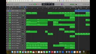 Final Fantasy 7  One winged angel Sephiroth Theme covered by Logic Pro [upl. by Yliak]