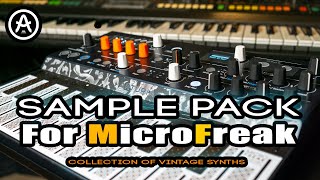 80s Samples for YOUR MicroFreak  Download NOW [upl. by Nilak971]