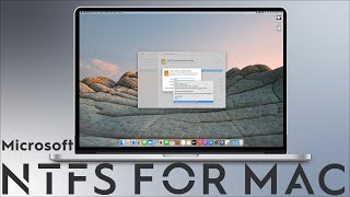 Microsoft NTFS for Mac  Как записать NTFS в MacOS  How to write NTFS on MacOS [upl. by Niveek]