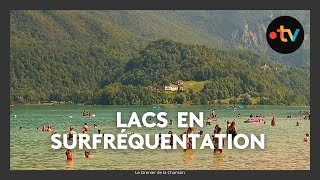 Savoie  les lacs d’Aiguebelette et du Bourget face à la surfréquentation [upl. by Oak520]