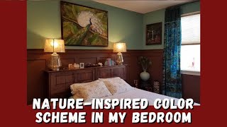 NatureInspired Paint Color Scheme in My Bedroom [upl. by Gaile]