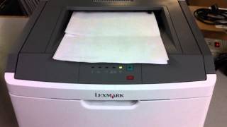 Lexmark E260d Laser Printer [upl. by Nilram]