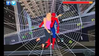 Amazing Spiderman Kiss  gamesspidermannet [upl. by Euqor]