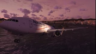 POSKY 777 amp RR Trent 800 Soundpack Takeoff Moments  FSX Gameplay HD [upl. by Oniluap]