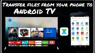 How to connect Xender to Android TV [upl. by Eilesor]