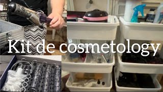 vlog mi kit que tengo de cosmetology y recuerdos vlog cosmetics style [upl. by Nodle]