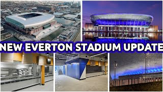 BEST PREMIER LEAGUE STADIUM Inside Everton’s New Stadium Latest Updates from BramleyMoore Dock [upl. by Marmion]