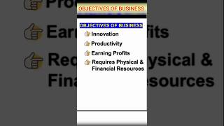 Objectives of Business I Aim of Business I Business Objectives shorts [upl. by Aisatnaf5]