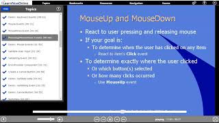 VB  MouseUp and MouseDown [upl. by Ihdin]