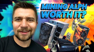 Is ALPH Mining Worth It Next BTC KAS or SCAM [upl. by Barayon109]