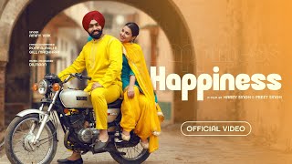 Ammy Virk Happiness Official Music Video  Ronny  Gill Machhrai  Harry Singh  Preet Singh [upl. by Alfy]